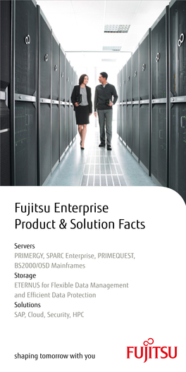 Fujitsu Enterprise Product & Solution Facts