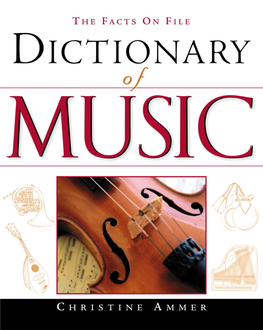 Dictionary of Music.Pdf