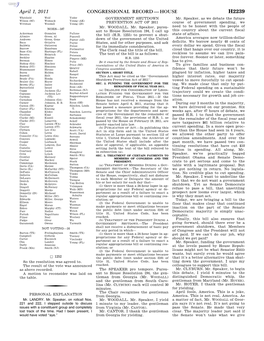 Congressional Record—House H2239
