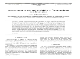 Assessment of the Vulnerability of Venezuela to Sea-Level Rise