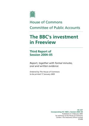 The BBC's Investment in Freeview