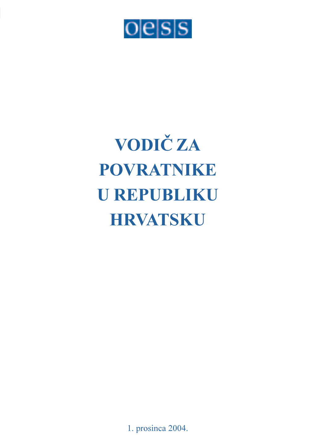 Vodič Za Povratnike U Republiku Hrvatsku