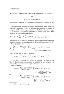 A Generalization of the Mehler-Dirichlet Integral