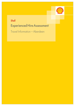 XP Travel Information for Aberdeen
