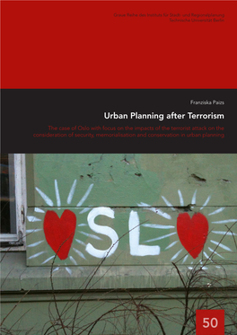 Urban Planning After Terrorism
