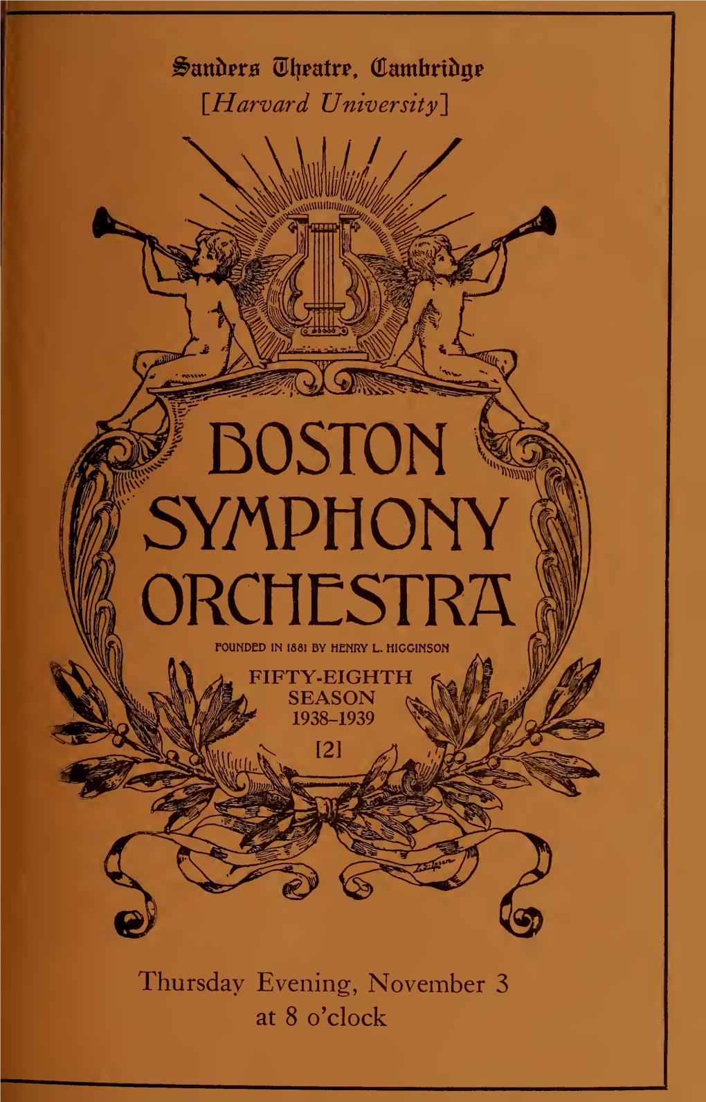 Boston Symphony Orchestra Concert Programs, Season