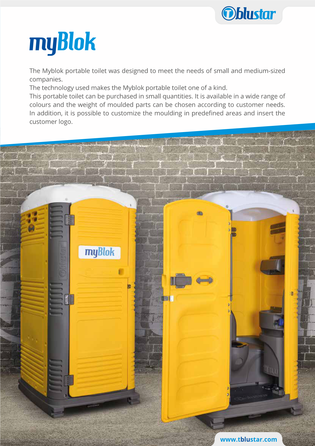 The Myblok Portable Toilet Was Designed To