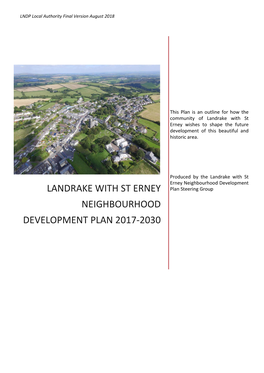 Landrake and St Erney Neighbourhood