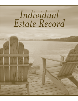 Individual Estate Record