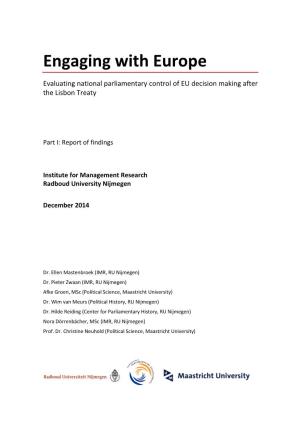 Engaging with Europe