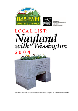 Nayland with Wissington 2004