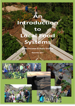 An Introduction to Local Food Systems
