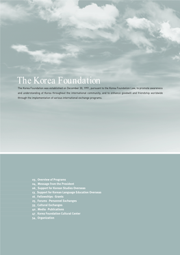 The Korea Foundation