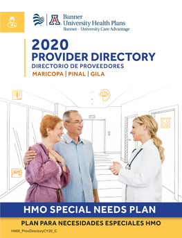 2020 Provider Directory (Directorio De Proveedores)