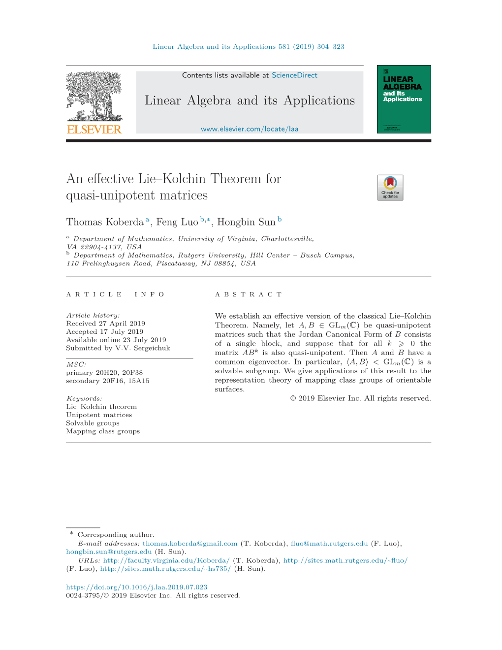 An Effective Lie–Kolchin Theorem for Quasi-Unipotent Matrices