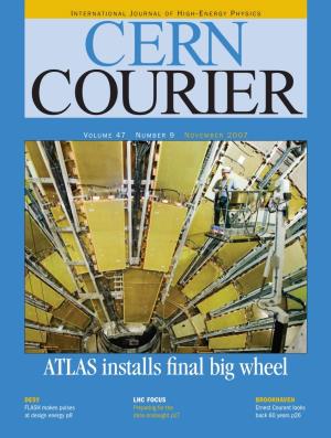 ATLAS Installs Final Big Wheel