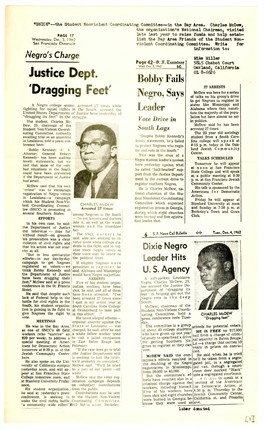 Folder 11: Newspaper and Magazine Articles, 1962-1963