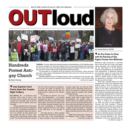 Hundreds Protest Anti- Gay Church