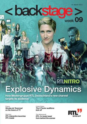 Explosive Dynamics How Mediengruppe RTL Deutschland’S New Channel Targets Its Audience