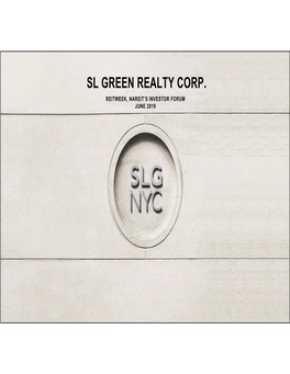 Investor Relations | SL Green Realty Corp