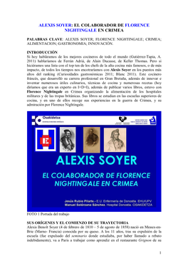 Alexis Soyer: El Colaborador De Florence Nightingale En Crimea