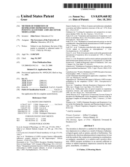 (12) United States Patent (10) Patent No.: US 8,039,468 B2 Greer (45) Date of Patent: Oct