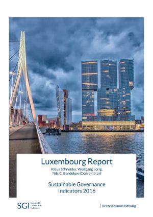 Luxembourg Report Klaus Schneider, Wolfgang Lorig