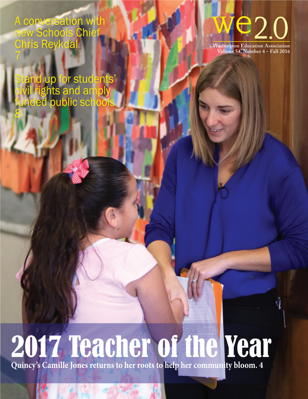 2017 Teacher of the Year Quincy’S Camille Jones Returns to Her Roots to Help Her Community Bloom