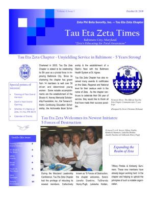 Newsletter@Zphib-Thz.Org Gets a PRIZE!! Good Luck!! Meet New Sorors, Share Funny Ties Such As the Brunch @ Bust- Stories, Cheer for Their Favorite Ers