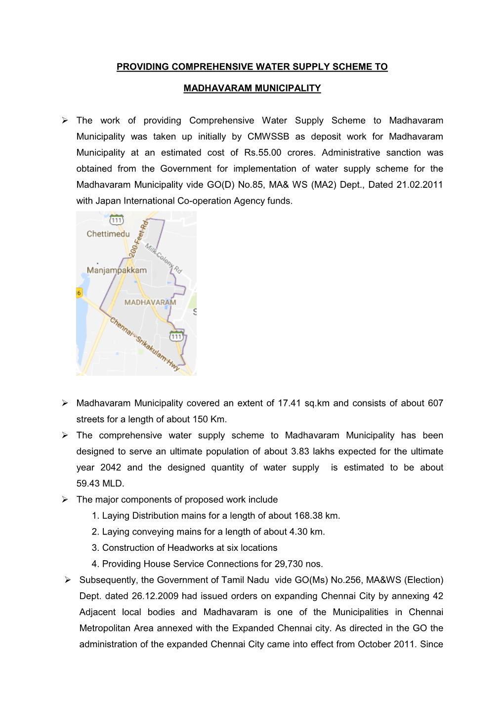 Madhavaram Municipality