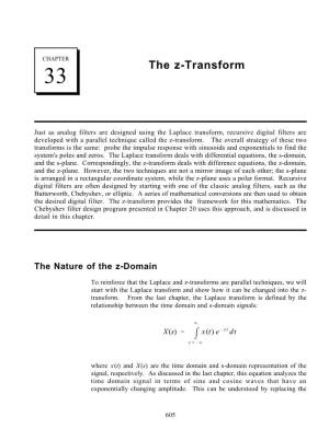 The Z-Transform