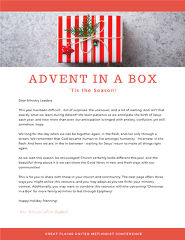 Advent in a Box