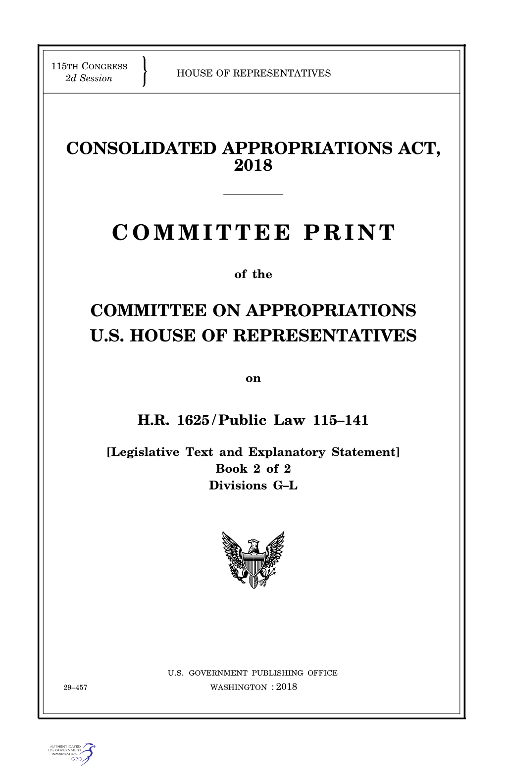 Committee Print