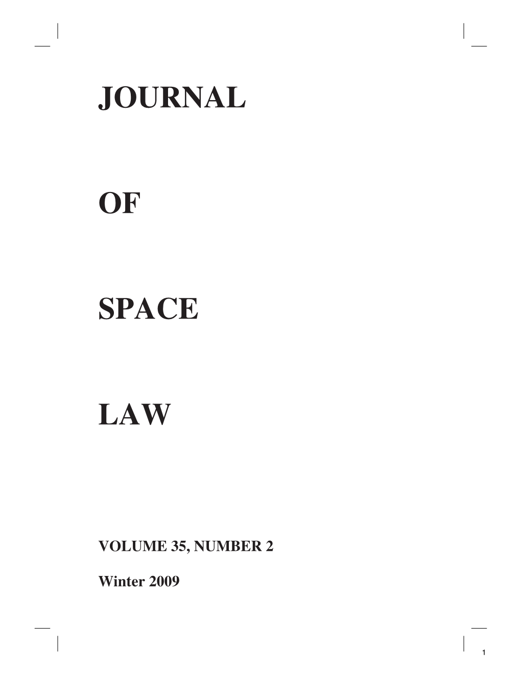 514137 Journal of Space Law 35.2.Ps