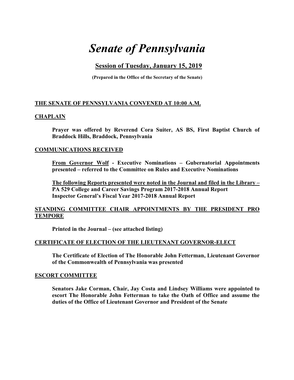 Senate of Pennsylvania