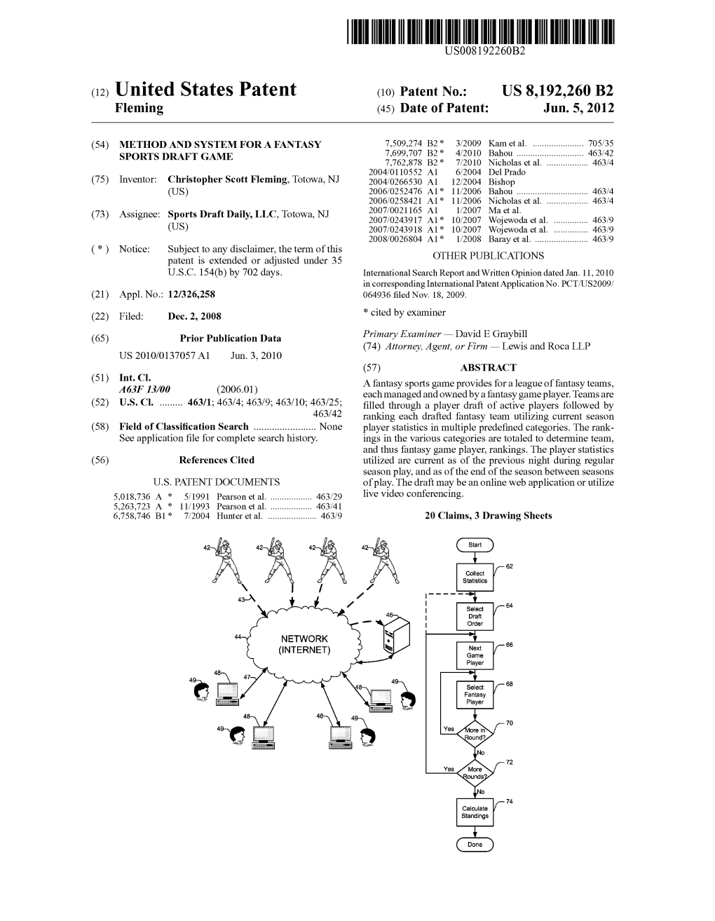 (12) United States Patent (10) Patent No.: US 8,192.260 B2 Fleming (45) Date of Patent: Jun