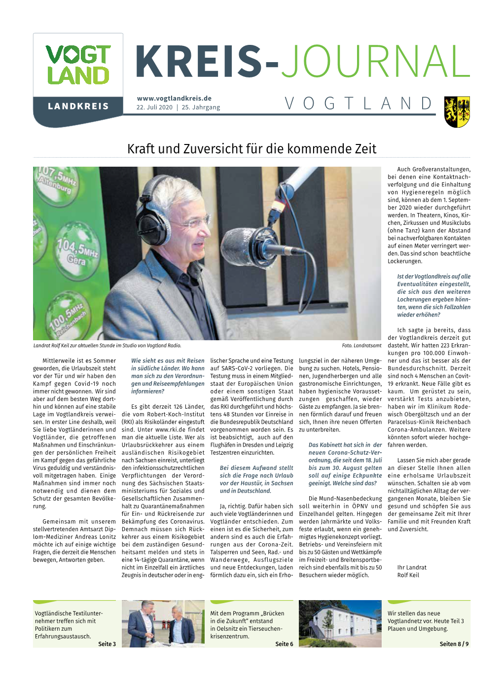 Kreis-Journal Vogtland Juli 2020