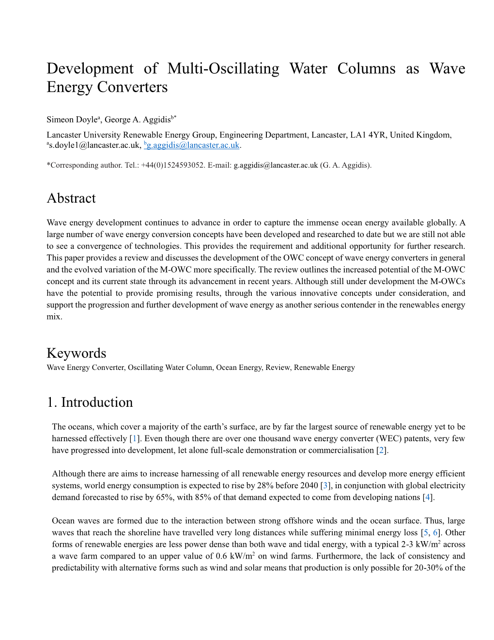 Proceedings of the Institution of Mechanical Engineers Part a Journal of Power and Energy