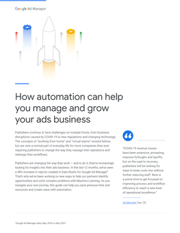 How Automation Can Help You Manage and Grow Your Ads Business