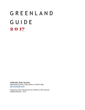 Greenland Guide 2017