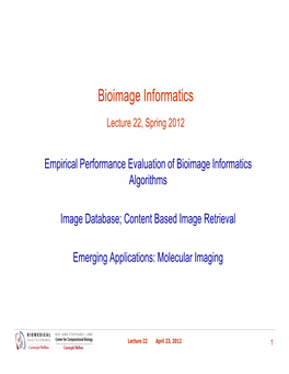 Bioimage Informatics