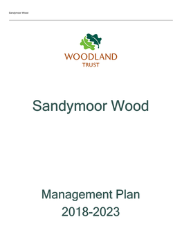 Sandymoor Wood