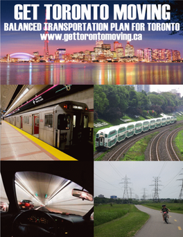 GET TORONTO MOVING Transportation Plan