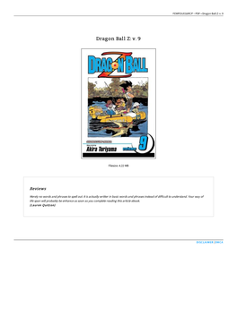 Download PDF // Dragon Ball Z: V. 9 ~ 6KLUF20JUAYJ