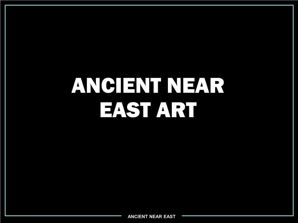 Ancient Near East Art