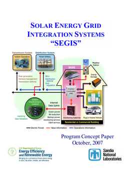 Solar Energy Grid Integration Systems “Segis”