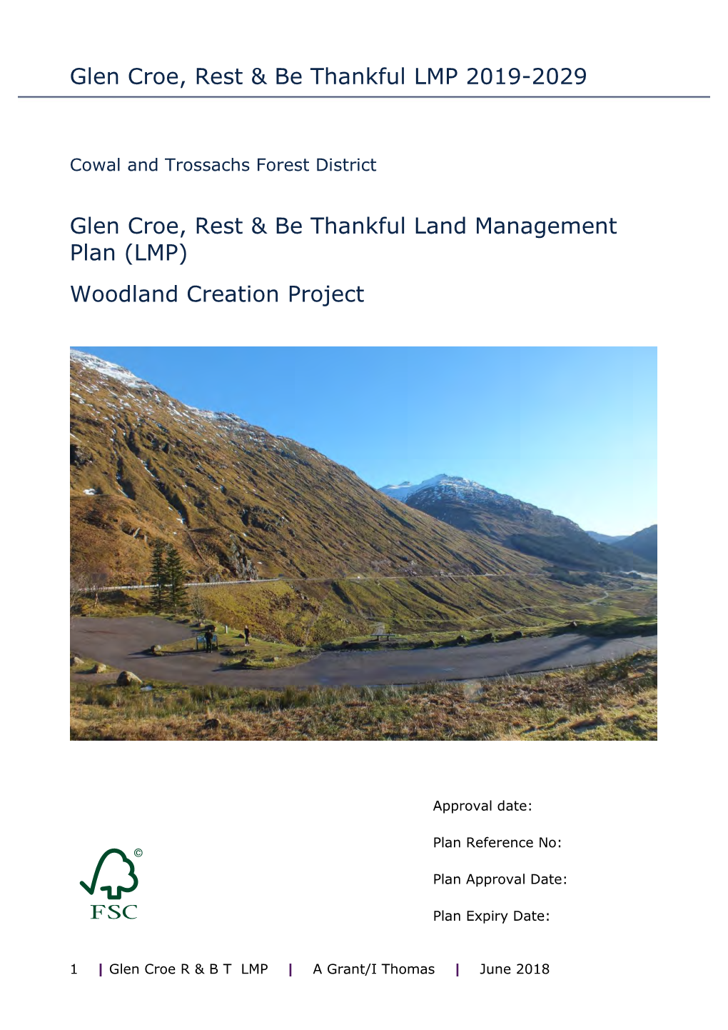 Glen Croe Woodland Creation Project