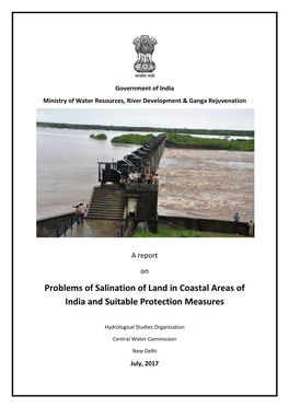 Problems of Salination of Land in Coastal Areas of India and Suitable Protection Measures