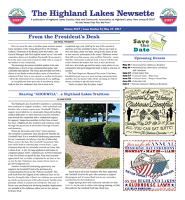 The Highland Lakes Newsette