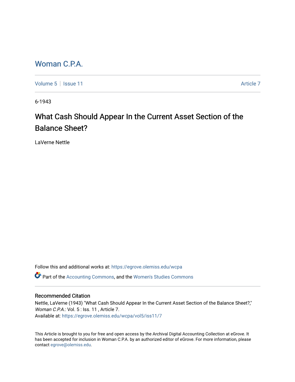 What Cash Should Appear in the Current Asset Section of the Balance Sheet?